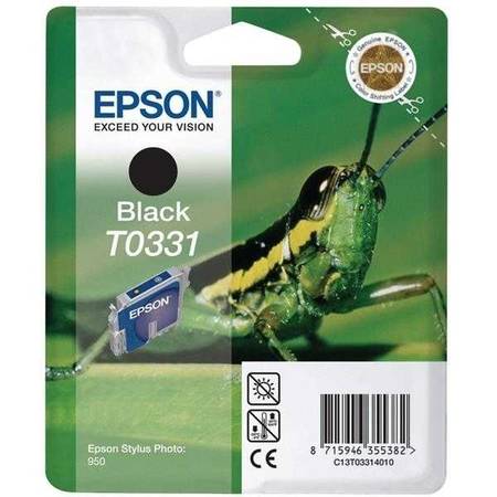 Epson T0331-C13T03314020 Orjinal Siyah Kartuş - 1