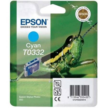 Epson T0332-C13T03324020 Orjinal Mavi Kartuş - 1