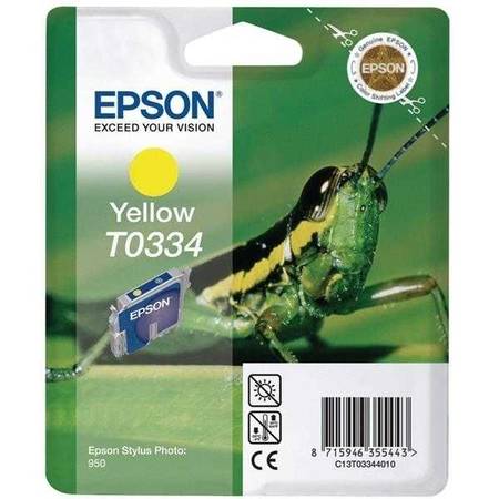 Epson T0334-C13T03344020 Orjinal Sarı Kartuş - 1