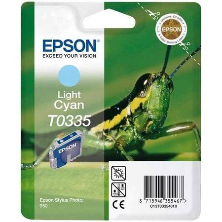 Epson T0335-C13T03354020 Orjinal Açık Mavi Kartuş - 1