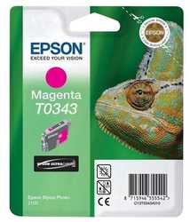 Epson T0343-C13T03434020 Orjinal Kırmızı Kartuş 