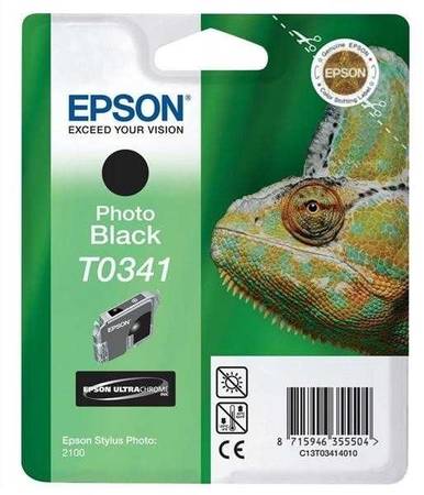 Epson T0347-C13T03474020 Orjinal Açık Siyah Kartuş - 1