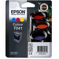 Epson T041-C13T04104020 Orjinal Renkli Kartuş - Epson