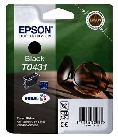 Epson T0431-C13T04314020 Orjinal Siyah Kartuş - 1