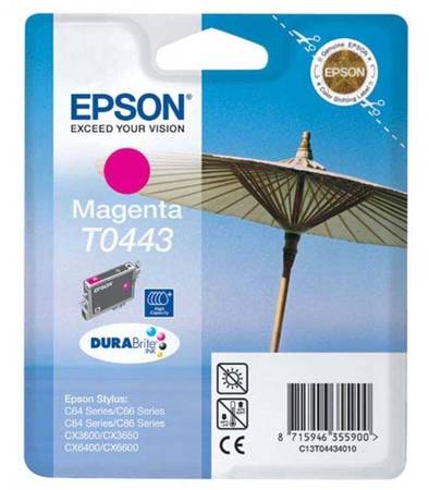 Epson T0443-C13T04434020 Orjinal Kırmızı Kartuş - 1