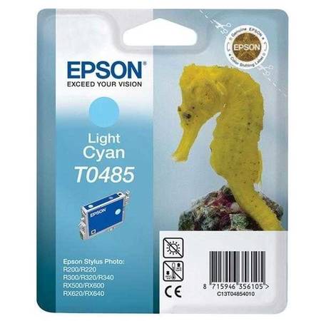 Epson T0485-C13T04854020 Orjinal Açık Mavi Kartuş - 1