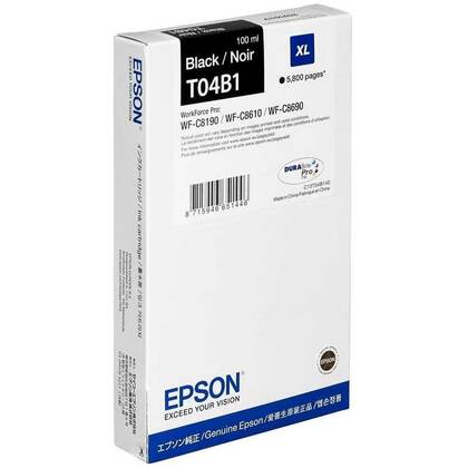 Epson T04B1-C13T04B140 Yüksek Kapasiteli Siyah Orjinal Kartuş - 1