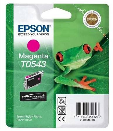 Epson T0543 C13T05434020 Orjinal Açık Kırmızı Kartuş - 1