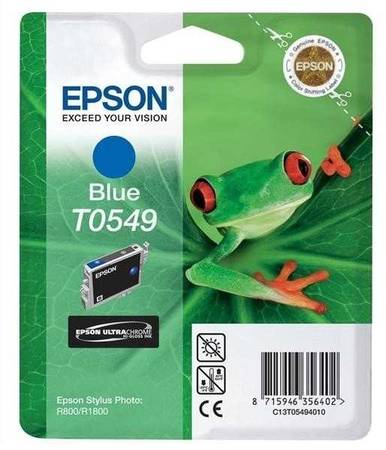 Epson T0549 C13T05494020 Orjinal Mavi Blue Kartuş - 1