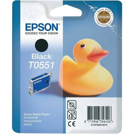 Epson T0551-C13T05514020 Orjinal Siyah Kartuş - 1