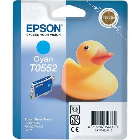 Epson T0552-C13T05524020 Orjinal Mavi Kartuş - 1