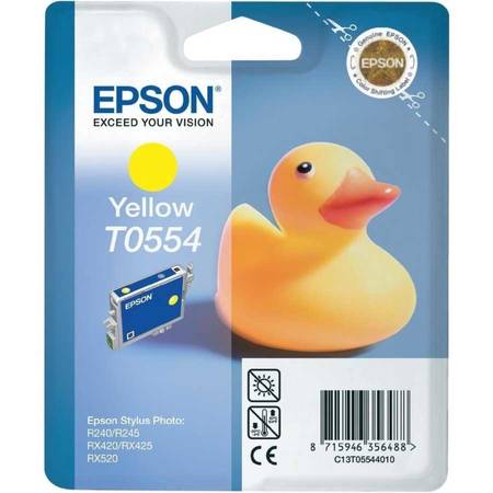 Epson T0554-C13T05544020 Orjinal Sarı Kartuş - 1
