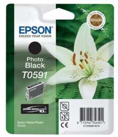 Epson T0591-C13T05914020 Orjinal Foto Siyah Kartuş - Epson