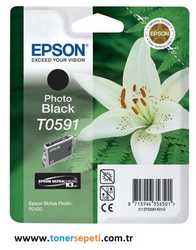 Epson T0591-C13T05914020 Orjinal Foto Siyah Kartuş 