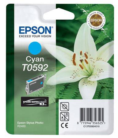 Epson T0592-C13T05924020 Orjinal Mavi Kartuş - 1