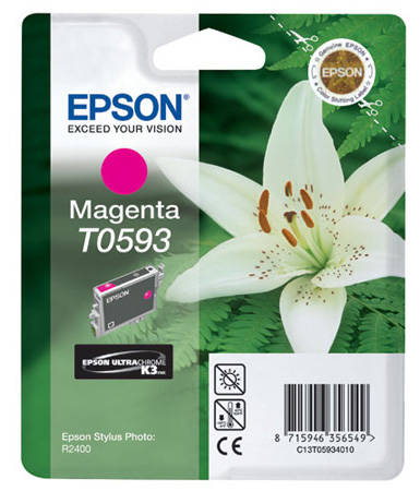 Epson T0593-C13T05934020 Orjinal Kırmızı Kartuş - 1