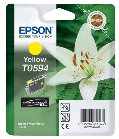 Epson T0594-C13T05944020 Orjinal Sarı Kartuş - 1