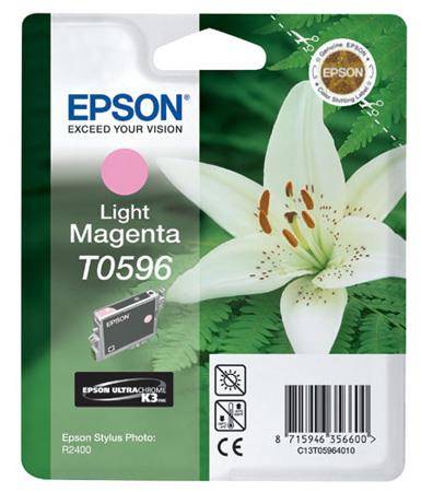 Epson T0596-C13T05964020 Orjinal Açık Kırmızı Kartuş - 1