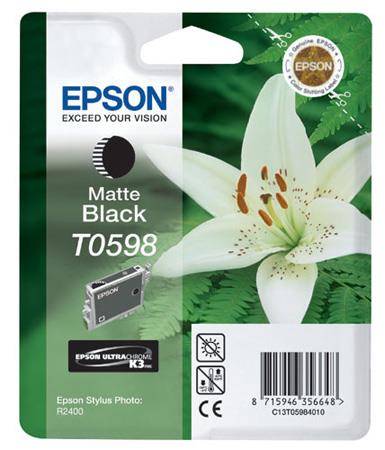 Epson T0598-C13T05984020 Orjinal Mat Siyah Kartuş - 1