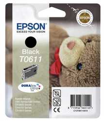 Epson T0611 C13T06114020 Orjinal Siyah Kartuş - Epson