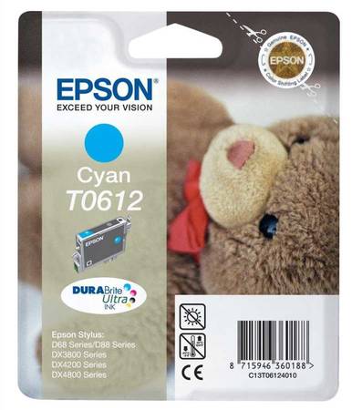 Epson T0612 C13T06124020 Orjinal Mavi Kartuş - 1
