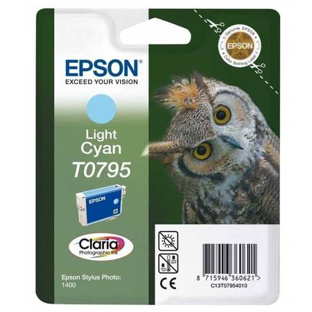 Epson T0795-C13T07954020 Orjinal Açık Mavi Kartuş - 1