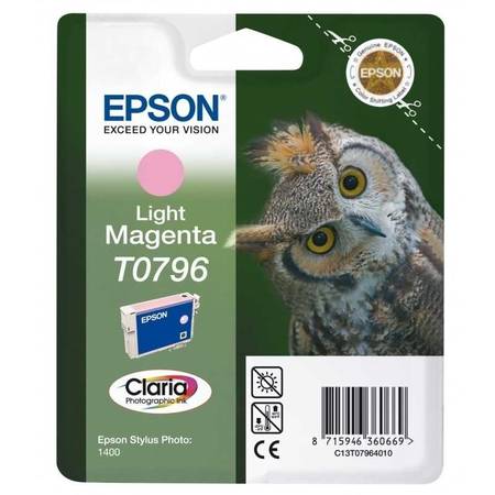 Epson T0796 C13T07964020 Orjinal Açık Kırmızı Kartuş - 1
