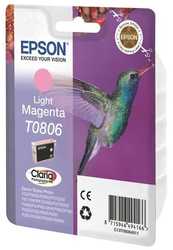 Epson T0806-C13T08064020 Orjinal Açık Kırmızı Kartuş - Epson