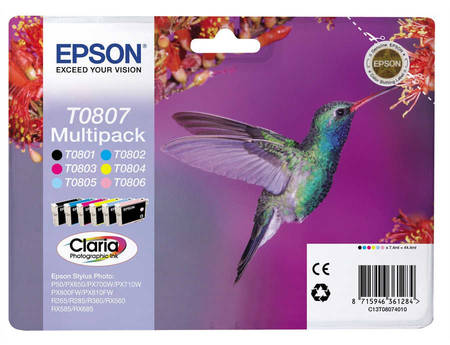 Epson T0807 C13T08074020 Orjinal Avantaj Paket - 1