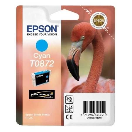 Epson T0872 C13T08724020 Orjinal Mavi Kartuş - 1