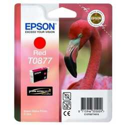 Epson T0877 C13T08774020 Orjinal Kırmızı Kartuş - Epson