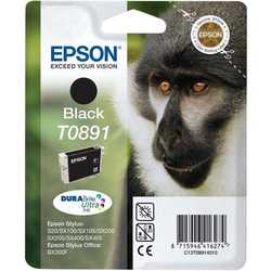 Epson T0891-C13T08914020 Orjinal Siyah Kartuş - Epson