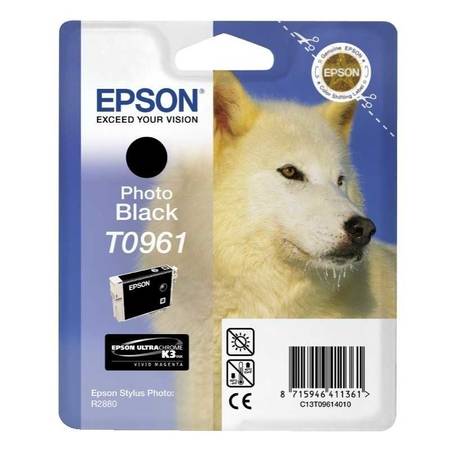 Epson T0961 C13T09614020 Orjinal Siyah Kartuş - 1