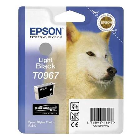 Epson T0967 C13T09674020 Orjinal Açık Siyah Kartuş - 1
