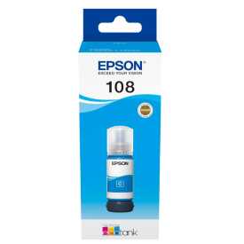 Epson T09C2 108 Mavi Orjinal Şişe Mürekkep T09C24A - Epson