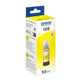 Epson T09C44 108 Yellow Sarı Şişe Mürekkep T09C44A L18050/L8050 - Epson