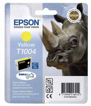 Epson T1004 C13T10044020 Orjinal Sarı Kartuş - 1