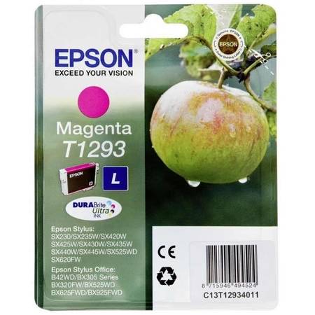 Epson T1293-C13T12934010 Orjinal Kırmızı Kartuş - 1