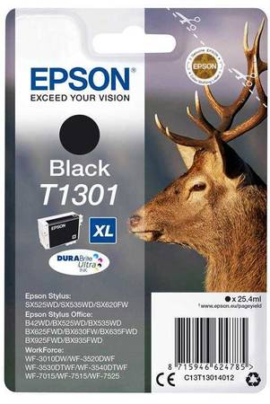 Epson T1301-C13T13014020 Orjinal Siyah Kartuş - 1