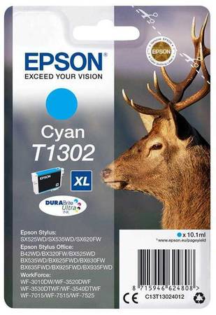 Epson T1302 C13T13024020 Orjinal Mavi Kartuş - 1