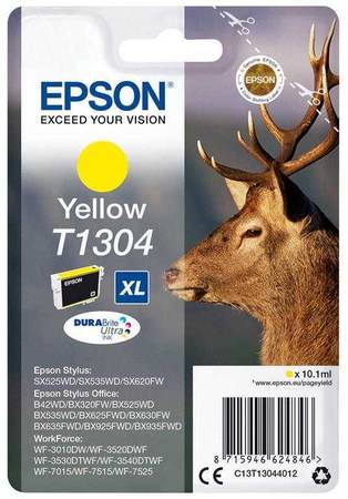 Epson T1304-C13T13044020 Orjinal Sarı Kartuş - 1
