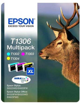 Epson T1306-C13T13064020 Orjinal Avantaj Renkli Paket - 1