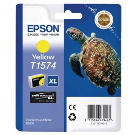 Epson T1574-C13T15744010 Orjinal Sarı Kartuş - 1