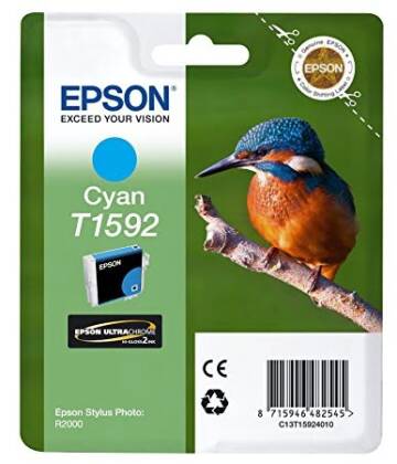 Epson T1592 C13T15924010 Orjinal Mavi Kartuş - 1