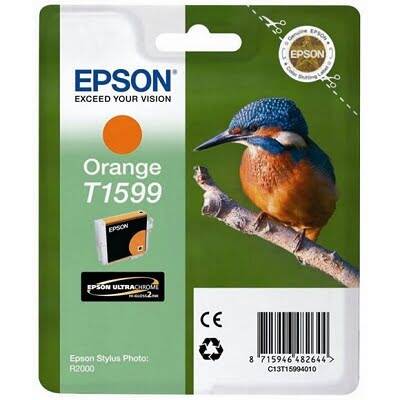 Epson T1599-C13T15994010 Orjinal Turuncu Kartuş - 1