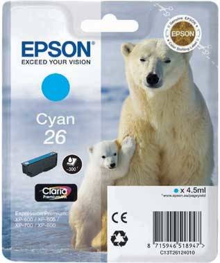 Epson T26-C13T26124020 Orjinal Mavi Kartuş - 1