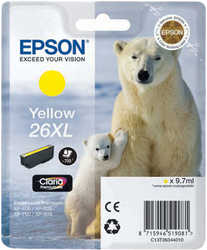 Epson T26XL C13T26344020 Orjinal Sarı Kartuş - Epson