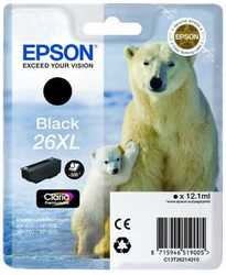 Epson T26XL C13T26614020 Orjinal Siyah Kartuş 