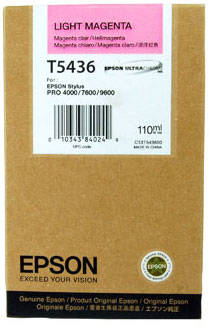 Epson T5436 C13T543600 Orjinal Açık Kırmızı Kartuş - 1