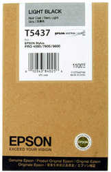 Epson T5437 C13T543700 Orjinal Açık Siyah Kartuş 